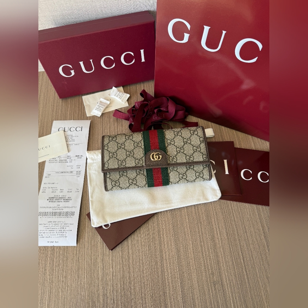 Gucci Ophidia continental wallet
